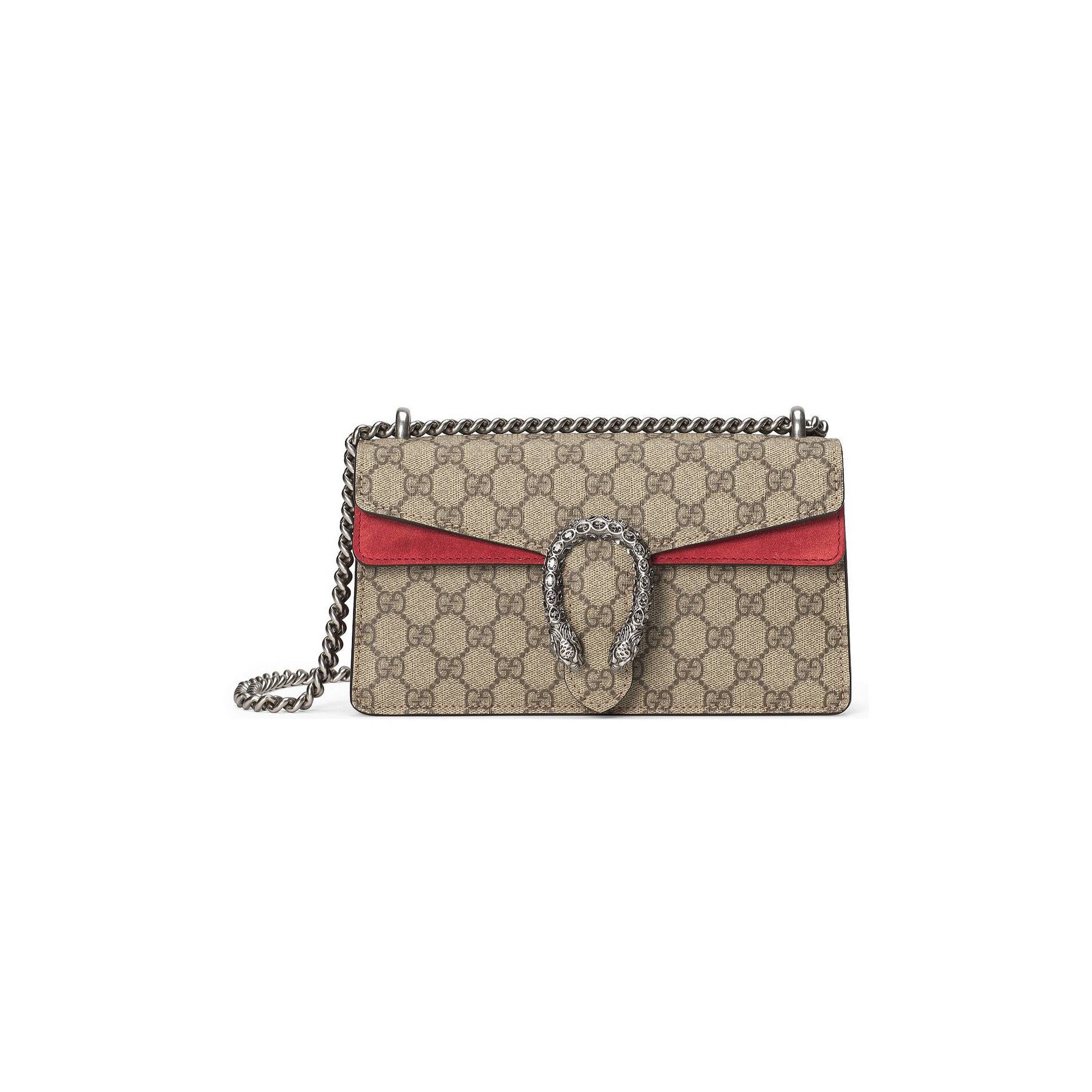 GUCCI DIONYSUS GG SMALL RECTANGULAR BAG ‎499623 (25*13.5*7cm)