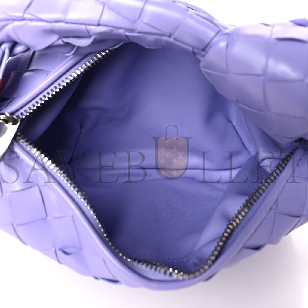 BOTTEGA VENETA NAPPA INTRECCIATO MINI JODIE WISTERIA (25*15*8cm)