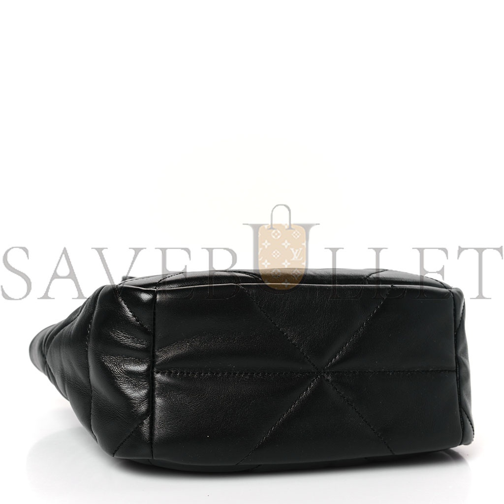 PRADA NAPPA QUILTED SMALL TOTE BLACK (29*24*11cm)