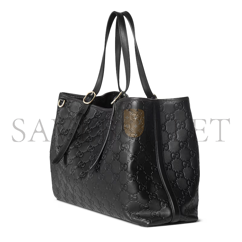 GUCCI GG EMBLEM LARGE TOTE BAG ‎‎815213AAFDV1000 (38*25*15cm)