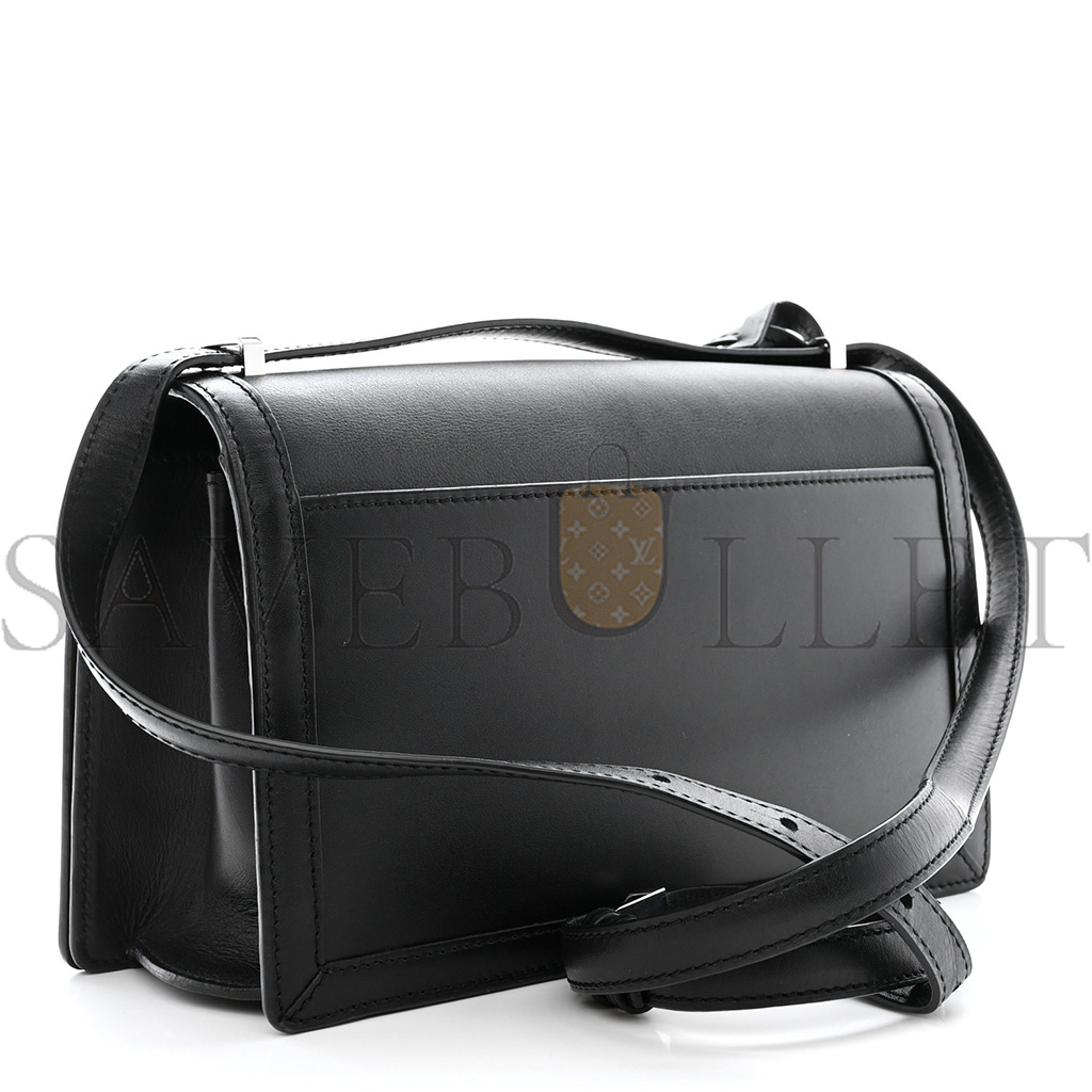 LOEWE CALFSKIN STARS MEDIUM BARCELONA SHOULDER BAG BLACK (23*15*10cm)