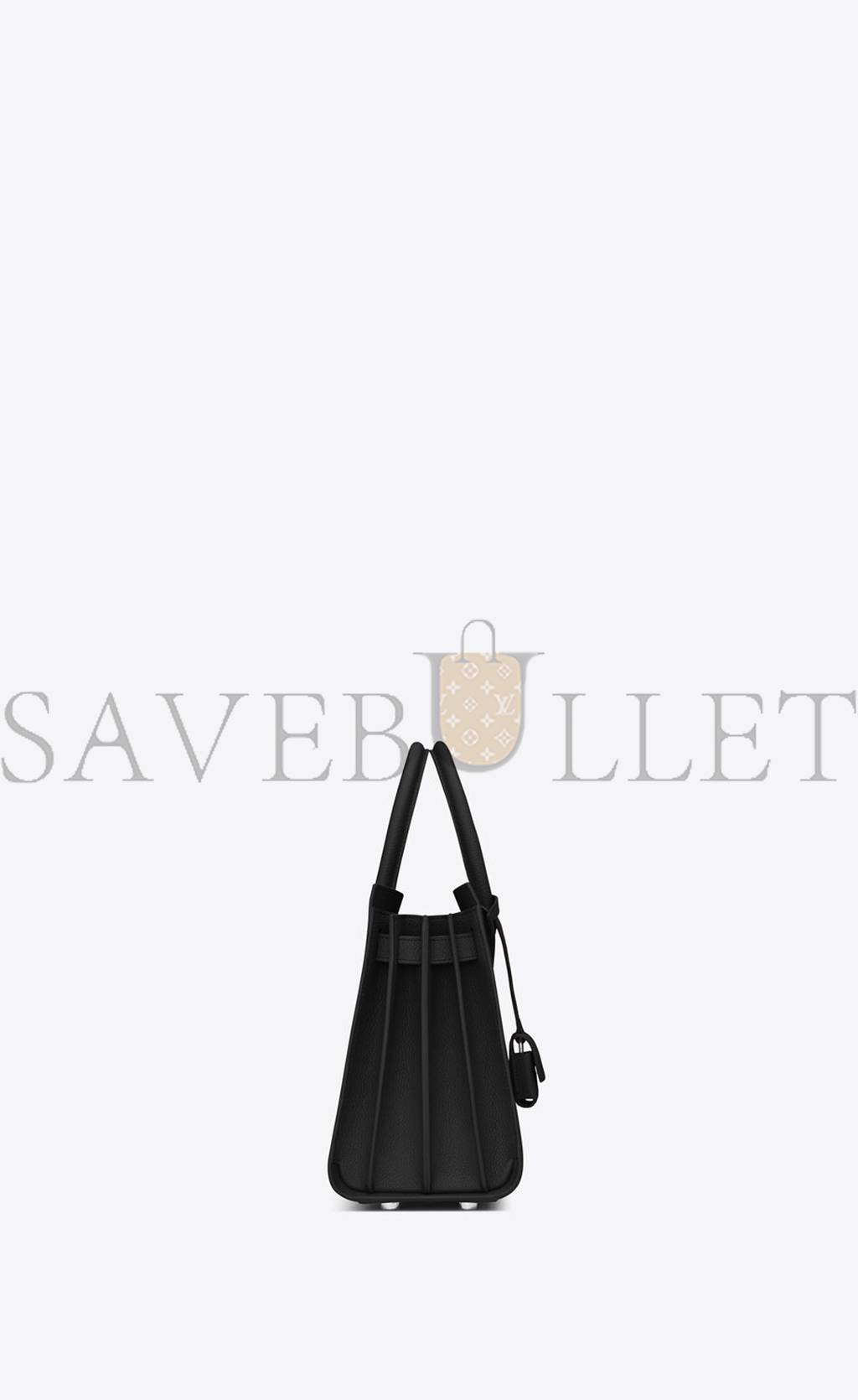 YSL SAC DE JOUR BABY IN GRAINED LEATHER 421863B681N1000 (26*20.5*12.5cm)